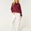 24/7 Baggy Flannel Snoopy Graphic Pajama Pants,24/7 Baggy Flannel Snoopy Graphic Pajama Pants