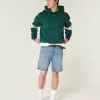 Above-the-Knee Loose Denim Shorts,Above-the-Knee Loose Denim Shorts Above-the-Knee Loose Denim Shorts,Above-the-Knee Loose Denim Shorts