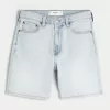 Above-the-Knee Loose Denim Shorts,Above-the-Knee Loose Denim Shorts Above-the-Knee Loose Denim Shorts,Above-the-Knee Loose Denim Shorts
