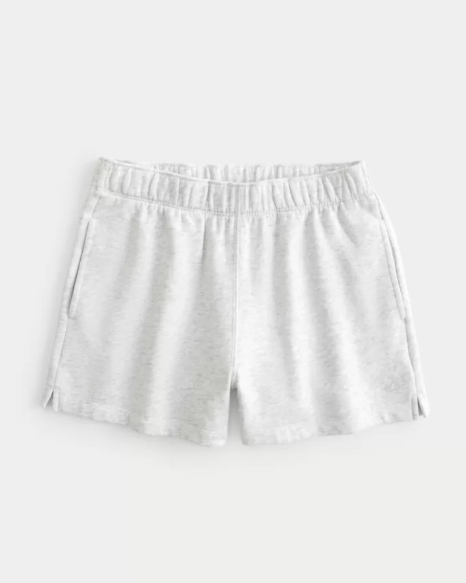 Adjustable Rise Fleece Shorts,Adjustable Rise Fleece Shorts