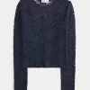 All-Over Lace Crew Top,All-Over Lace Crew Top All-Over Lace Crew Top,All-Over Lace Crew Top