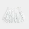 Asymmetrical Hem Tiered Mini Skort,Asymmetrical Hem Tiered Mini Skort