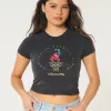 Atlanta 1996 Olympic Games Graphic Baby Tee,Atlanta 1996 Olympic Games Graphic Baby Tee