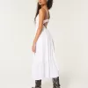 Babydoll Midi Dress,Babydoll Midi Dress
