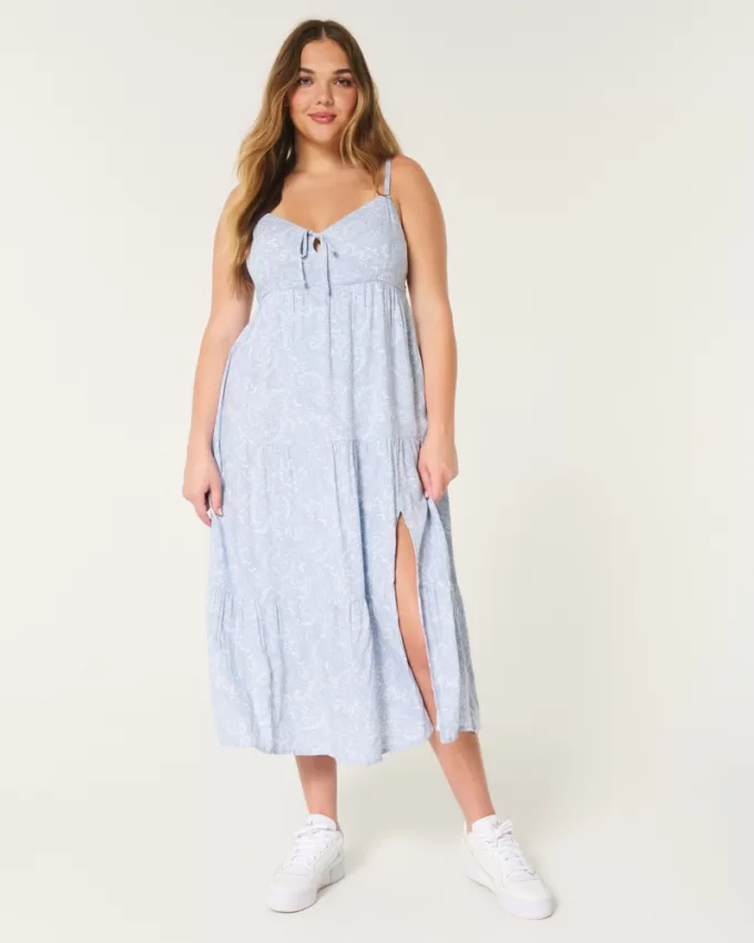 Babydoll Midi Dress,Babydoll Midi Dress