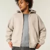 Baggy Cinch Paint Splatter Zip-Up Hoodie,Baggy Cinch Paint Splatter Zip-Up Hoodie