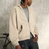 Baggy Cinch Paint Splatter Zip-Up Hoodie,Baggy Cinch Paint Splatter Zip-Up Hoodie