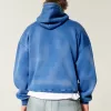 Baggy Cinch Washed Forest Hills Graphic Hoodie,Baggy Cinch Washed Forest Hills Graphic Hoodie