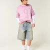 Baggy Crop Number Graphic Tee,Baggy Crop Number Graphic Tee