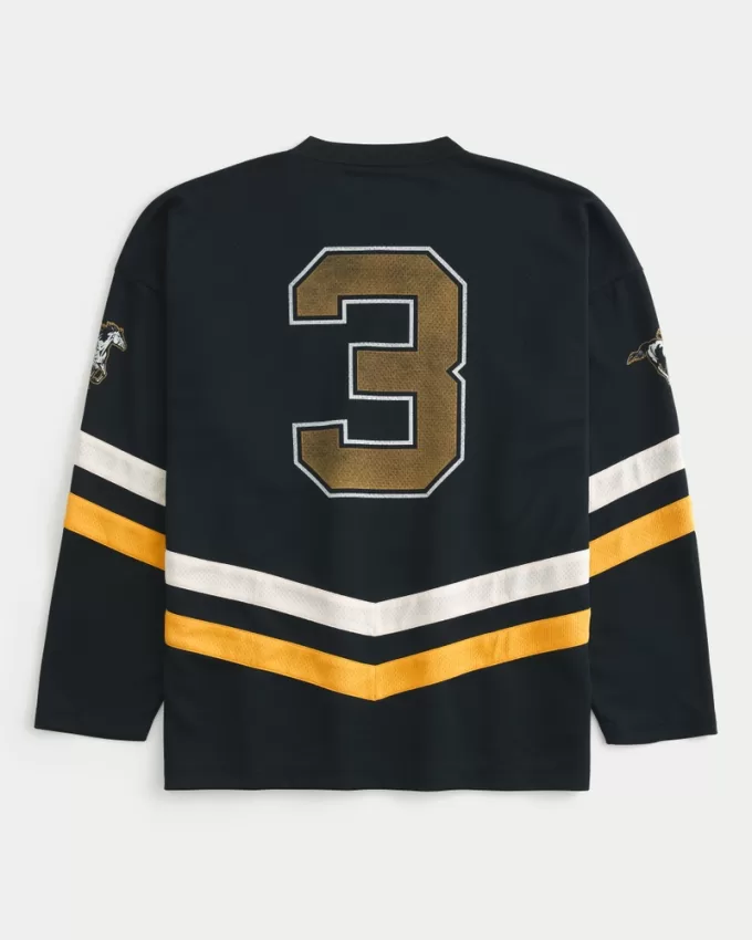 Baggy Westside Mustangs Graphic Hockey Jersey,Baggy Westside Mustangs Graphic Hockey Jersey