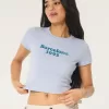 Barcelona 1993 Graphic Baby Tee,Barcelona 1993 Graphic Baby Tee