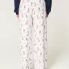 Bear Graphic Pajama Pants,Bear Graphic Pajama Pants