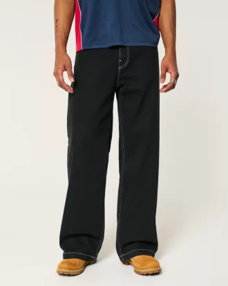Black Super Baggy Jeans,Black Super Baggy Jeans