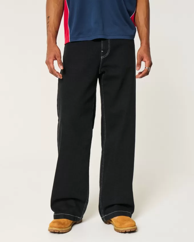 Black Super Baggy Jeans,Black Super Baggy Jeans Black Super Baggy Jeans,Black Super Baggy Jeans