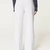 Bow Graphic Straight Sweatpants,Bow Graphic Straight Sweatpants