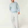 Boxy Airspun Knit Crew Sweater,Boxy Airspun Knit Crew Sweater