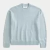 Boxy Airspun Knit Crew Sweater,Boxy Airspun Knit Crew Sweater
