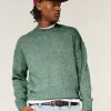 Boxy Airspun Knit Crew Sweater,Boxy Airspun Knit Crew Sweater