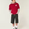 Boxy Alabama Crimson Tide Graphic Tee,Boxy Alabama Crimson Tide Graphic Tee