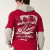 Boxy Alabama Crimson Tide Graphic Tee,Boxy Alabama Crimson Tide Graphic Tee