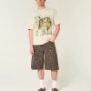 Boxy Baylor University Bears Graphic Tee,Boxy Baylor University Bears Graphic Tee
