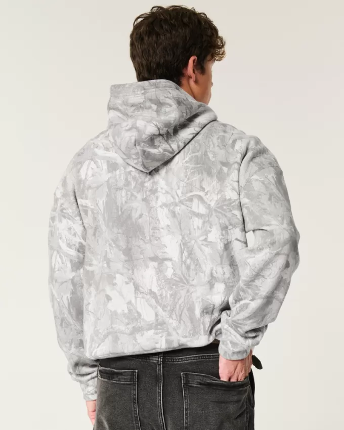 Boxy Camo Chevrolet Graphic Hoodie,Boxy Camo Chevrolet Graphic Hoodie