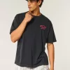Boxy Chevrolet Racing Graphic Tee,Boxy Chevrolet Racing Graphic Tee