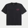 Boxy Chevrolet Racing Graphic Tee,Boxy Chevrolet Racing Graphic Tee