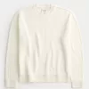 Boxy Crew Sweater,Boxy Crew Sweater