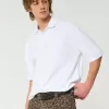 Boxy Crop Polo,Boxy Crop Polo