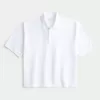 Boxy Crop Polo,Boxy Crop Polo