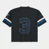 Boxy Crop Westside Mustangs Graphic Jersey,Boxy Crop Westside Mustangs Graphic Jersey