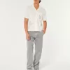 Boxy Cropped Embroidered Graphic Workwear Shirt,Boxy Cropped Embroidered Graphic Workwear Shirt