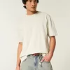 Boxy Heavyweight Crew T-Shirt,Boxy Heavyweight Crew T-Shirt