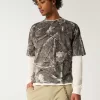 Boxy Heavyweight Crop Camo Crew T-Shirt,Boxy Heavyweight Crop Camo Crew T-Shirt Boxy Heavyweight Crop Camo Crew T-Shirt,Boxy Heavyweight Crop Camo Crew T-Shirt