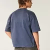 Boxy Heavyweight Crop Crew T-Shirt,Boxy Heavyweight Crop Crew T-Shirt
