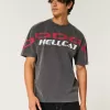 Boxy Heavyweight Dodge Hellcat SRT Graphic Tee,Boxy Heavyweight Dodge Hellcat SRT Graphic Tee