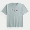 Boxy Heavyweight Park City Utah Graphic Tee,Boxy Heavyweight Park City Utah Graphic Tee