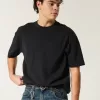 Boxy Heavyweight Pocket Crew T-Shirt,Boxy Heavyweight Pocket Crew T-Shirt