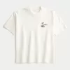 Boxy Heavyweight Shelby Cobra Graphic Tee,Boxy Heavyweight Shelby Cobra Graphic Tee