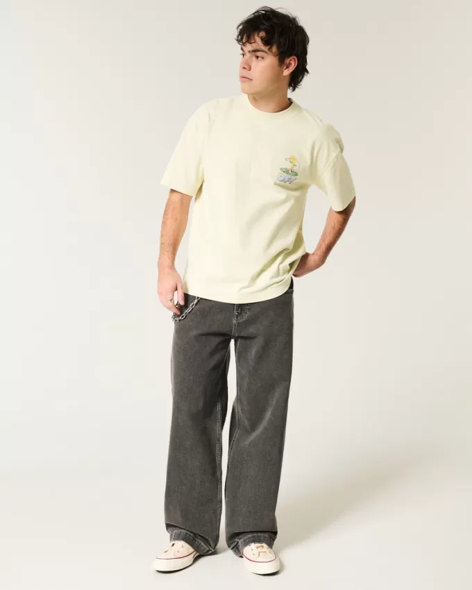 Boxy Heavyweight Tweety Golf Graphic Tee,Boxy Heavyweight Tweety Golf Graphic Tee Boxy Heavyweight Tweety Golf Graphic Tee,Boxy Heavyweight Tweety Golf Graphic Tee