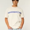 Boxy Heavyweight Volkswagen Racing Graphic Tee,Boxy Heavyweight Volkswagen Racing Graphic Tee