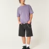 Boxy Heavyweight Washed Crew T-Shirt,Boxy Heavyweight Washed Crew T-Shirt
