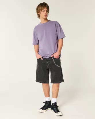 Boxy Heavyweight Washed Crew T-Shirt,Boxy Heavyweight Washed Crew T-Shirt Boxy Heavyweight Washed Crew T-Shirt,Boxy Heavyweight Washed Crew T-Shirt