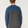 Boxy Long-Sleeve Striped Crew T-Shirt,Boxy Long-Sleeve Striped Crew T-Shirt