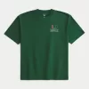 Boxy Miami Hurricanes Graphic Tee,Boxy Miami Hurricanes Graphic Tee