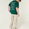 Boxy Michigan State University Graphic Tee,Boxy Michigan State University Graphic Tee