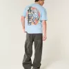 Boxy North Carolina Tar Heels Graphic Tee,Boxy North Carolina Tar Heels Graphic Tee