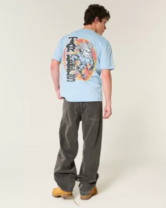 Boxy North Carolina Tar Heels Graphic Tee,Boxy North Carolina Tar Heels Graphic Tee