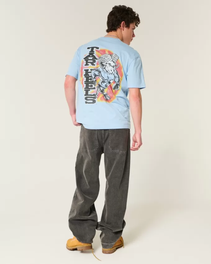 Boxy North Carolina Tar Heels Graphic Tee,Boxy North Carolina Tar Heels Graphic Tee